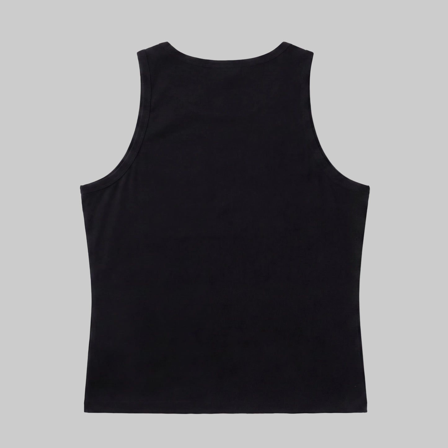 LUCA Meander women's cycling vest in black, back flat lay