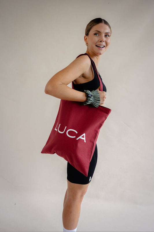 LUCA Tote Bag - Burgundy - LUCA®