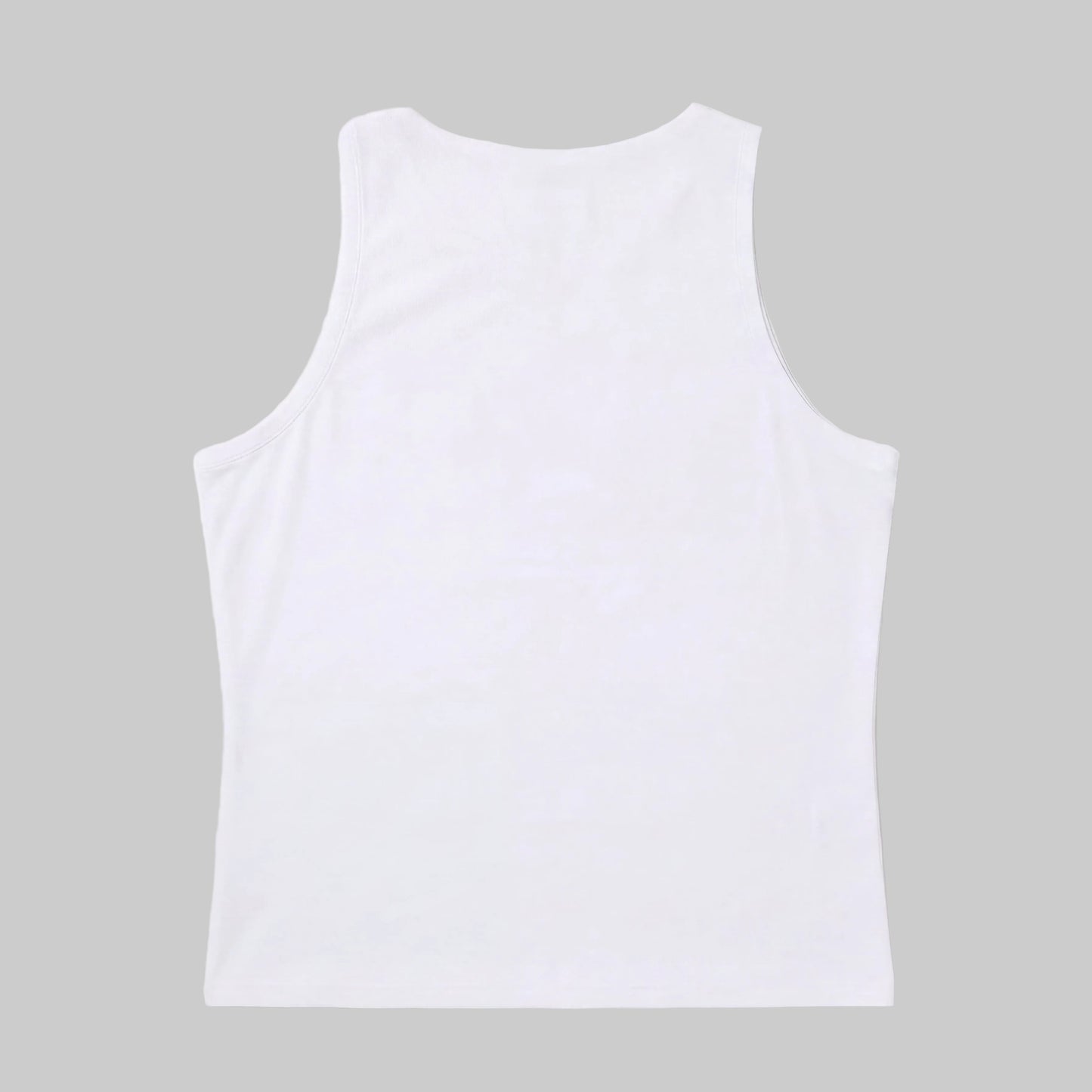 LUCA Meander women's cycling vest in white, back flat lay