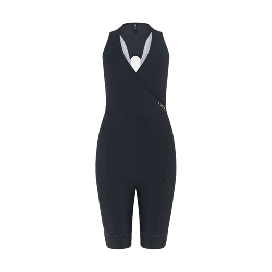 Black-sleeveless-bodysuit-with-a-v-shaped-cutout-at-the-chest-and-LUCA-logo-on-the-right-side-Displayed-against-a-white-background